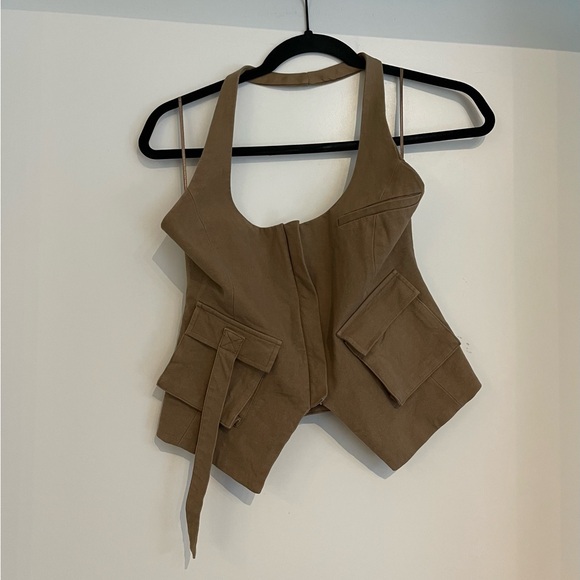 Zara Cargo Zip-Up Vest - Picture 4 of 5